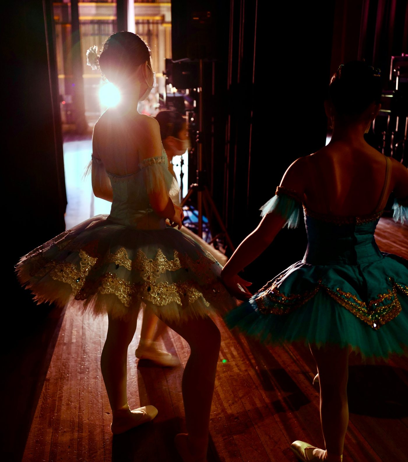 A child dancing at a dance club